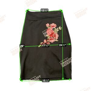 Women’s embroidered pencil skirt - Bewarel